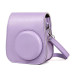 Набор камера моментальной печати Fujifilm Instax Mini 12 Purple + чехол + фотопленка 20 шт + фотоальбом 108 + наклейки 20 шт + фоторамка 3в1