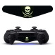 Вінілова наклейка на LED-панель Lightbar геймпада PS4 DATA FROG, декоративна плівка для DualShock 4, сумісна з PS4/Slim/Pro Череп