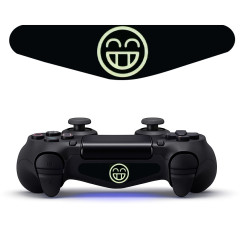 Виниловая наклейка на LED-панель Lightbar геймпада PS4 DATA FROG, декоративная пленка для DualShock 4, совместима с PS4/Slim/Pro Смайлик Виниловая наклейка на LED-панель Lightbar геймпада PS4 DATA FROG, декоративная пленка для DualShock 4, совместима с PS4/Slim/Pro Смайлик