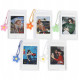 Держатель брелок холдер для фото Instax Mini с подвеской цветком, 1 шт., случайный цвет