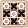 Деревянная игрушка Монтессори Крестики нолики Black/white