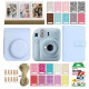 Набір камера моментального друку Fujifilm Instax Mini 12 Blue + чохол + фотоплівка 20 шт + фотоальбом 108 + наклейки 20 шт + фоторамка 3в1