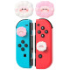 Силіконові накладки на стик Nintendo Switch/Lite/OLED, 2 шт Овечки White/Pink