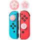 Силиконовые накладки на стик для Nintendo Switch/Lite/OLED, 2 шт Цветок White/Pink Силиконовые накладки на стик для Nintendo Switch/Lite/OLED, 2 шт Цветок White/Pink