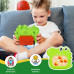Електронна приставка консоль Quick Push Game приставка гри Pop It антистрес тик струм іграшка Green Dinosaur
