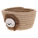 Корзинка для игрушек и мелочей 16x9 см Lion Beige Корзинка для игрушек и мелочей 16x9 см Lion Beige