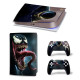 Виниловая наклейка для Sony PlayStation PS5 Venom Aggressive 360 Виниловая наклейка для Sony PlayStation PS5 Venom Aggressive 360