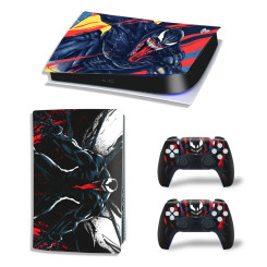 Вінілова наклейка для Sony PlayStation PS5 Venom Muscular 360 Вінілова наклейка для Sony PlayStation PS5 Venom Muscular 360