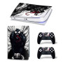 Вінілова наклейка для Sony PlayStation PS5 Venom Black Ink 360 Вінілова наклейка для Sony PlayStation PS5 Venom Black Ink 360