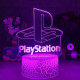 3D світлодіодний нічник для ігрової кімнати Play Station 3D світлодіодний нічник для ігрової кімнати Play Station