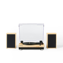 Виниловый проигрыватель Crosley Brio Record Player Light Walnut