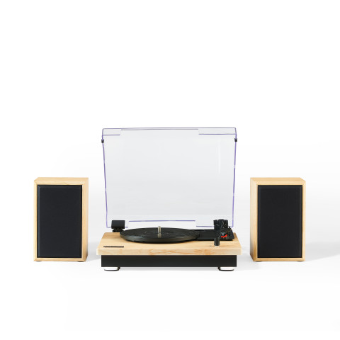 Виниловый проигрыватель Crosley Brio Record Player Light Walnut Виниловый проигрыватель Crosley Brio Record Player Light Walnut