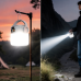 Солнечный кемпинговый LED-фонарь WUZHISHANG 800 мАч с USB-зарядкой, сверхъяркий, портативный