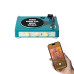 Портативный Виниловый проигрыватель Gadhouse Brad Retro MK ll Green