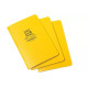 Блокнот із водонепроникного паперу Rite in the Rain 4 5/8 x 7, Yellow, упаковка з 3 шт. 371FX