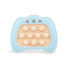Электронная приставка консоль Quick Push Game приставка игры Pop It антистресс тик ток Blue/Beige Электронная приставка консоль Quick Push Game приставка игры Pop It антистресс тик ток Blue/Beige