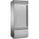 Холодильник SMEG Classica RF396LSIX Stainless steel