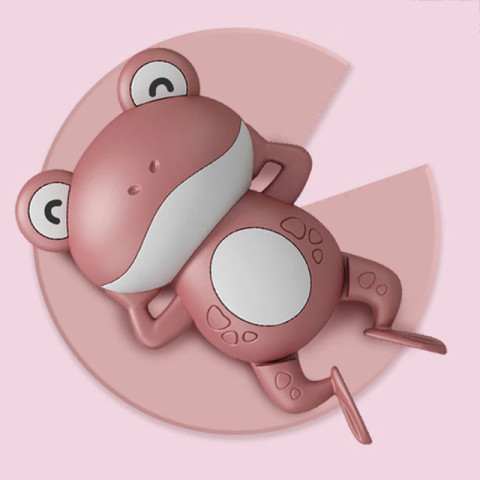 Іграшка для ванної Macroupta Заводна жаба Frog Red Іграшка для ванної Macroupta Заводна жаба Frog Red