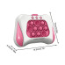 Електронна приставка консоль Quick Push Game приставка гри Pop It антистрес тик струм Pink/White