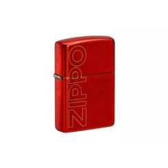 Запальничка Zippo Logo Design Red Metallic 61010-000002