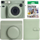 Набор камера моментальной печати Fujifilm Instax Wide 400 Green + чехол + фотоальбом 80 + фотопленка 20 шт Набор камера моментальной печати Fujifilm Instax Wide 400 Green + чехол + фотоальбом 80 + фотопленка 20 шт