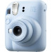 Набір камера моментального друку Fujifilm Instax Mini 12 Blue + чохол + фотоплівка 20 шт + фотоальбом 108 + наклейки 20 шт + фоторамка 3в1