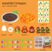 Розвиваюча гра Ферма Монтессорі Garden Felt Set Розвиваюча гра Ферма Монтессорі Garden Felt Set