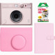 Набор камера моментальной печати Fujifilm Instax Mini Evo Hybrid Gentle Rose + чехол + фотопленка 20 шт + фотоальбом 108 Набор камера моментальной печати Fujifilm Instax Mini Evo Hybrid Gentle Rose + чехол + фотопленка 20 шт + фотоальбом 108