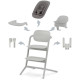 Стульчик для кормления Cybex Gold Lemo 4in1 Suede Grey Стульчик для кормления Cybex Gold Lemo 4in1 Suede Grey
