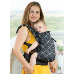Сумка-кенгуру Isara Baby Diamonda Black Denim Сумка-кенгуру Isara Baby Diamonda Black Denim