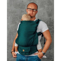 Сумка-кенгуру LennyLamb LennyPreschool Splot Tessara Basic Line Jade