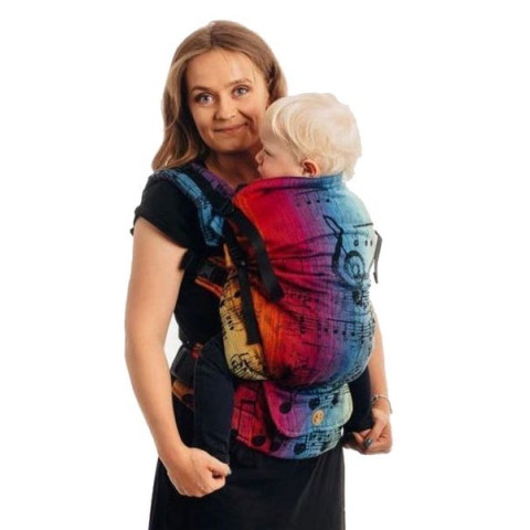 Сумка-кенгуру LennyLamb LennyPreschool RAINBOW SYMPHONY DARK