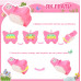 Електронна приставка консоль Quick Push Game приставка гри Pop It антистрес тик струм іграшка Butterfly Pink
