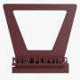 Полка деревянная для хранения виниловых пластинок Now Playing Wood Полка деревянная для хранения виниловых пластинок Now Playing Wood