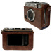 Чехол Fujifilm Instax Mini EVO мраморный темно-коричневый