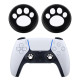 Силиконовые накладки на стик для геймпадов PS5/PS4/Xbox One/Series S/Series X/Switch Pro 2 шт Paw2 Black/White Силиконовые накладки на стик для геймпадов PS5/PS4/Xbox One/Series S/Series X/Switch Pro 2 шт Paw2 Black/White