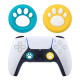 Силіконові накладки на стик для геймпадів PS5/PS4/Xbox One/Series S/Series X/Switch Pro 2 шт Paw2 Blue/Yellow