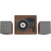 Виниловый проигрыватель Crosley Aria Shelf System Gray