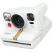 Набор камера моментальной печати Polaroid Now + (White), cумка-чехол, фотоальбом (розово-голубой), фотопленка 8 шт