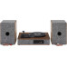 Виниловый проигрыватель Crosley Aria Shelf System Gray
