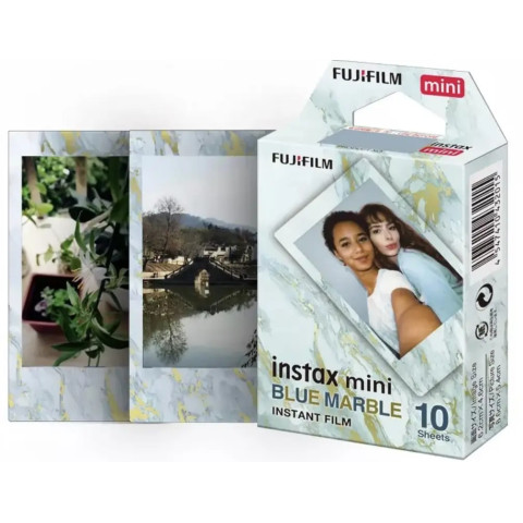 Фотопленка Fujifilm Instax Mini Film Blue Marble 10 шт Фотопленка Fujifilm Instax Mini Film Blue Marble 10 шт