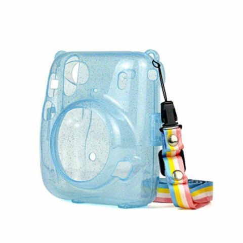 Чехол Fujifilm Instax Mini 11 Case Transparent Blue Чехол Fujifilm Instax Mini 11 Case Transparent Blue
