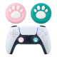 Силіконові накладки на стик для геймпадів PS5/PS4/Xbox One/Series S/Series X/Switch Pro 2 шт Paw2 Green/Pink