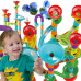 Конструктор лабиринт Marble Run трек с шариками 113 деталей