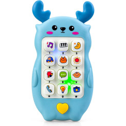 Дитяча музична іграшка Телефон Deer Blue Дитяча музична іграшка Телефон Deer Blue
