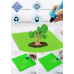Силиконовый коврик для 3D ручек 17x17 см Green