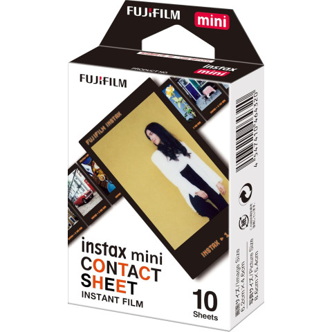 Фотопленка Fujifilm Instax Mini CONTACT SHEET 10 шт Фотопленка Fujifilm Instax Mini CONTACT SHEET 10 шт