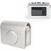 Чохол Fujifilm Instax Mini EVO горизонтальний Сріблястий