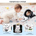 Игрушка развивающая Зеркало и книжка-раскладушка Animals and Fruits Black/White Игрушка развивающая Зеркало и книжка-раскладушка Animals and Fruits Black/White