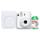 Набор камера моментальной печати Fujifilm Instax Mini 12 White + чехол + фотопленка 10 шт Набор камера моментальной печати Fujifilm Instax Mini 12 White + чехол + фотопленка 10 шт